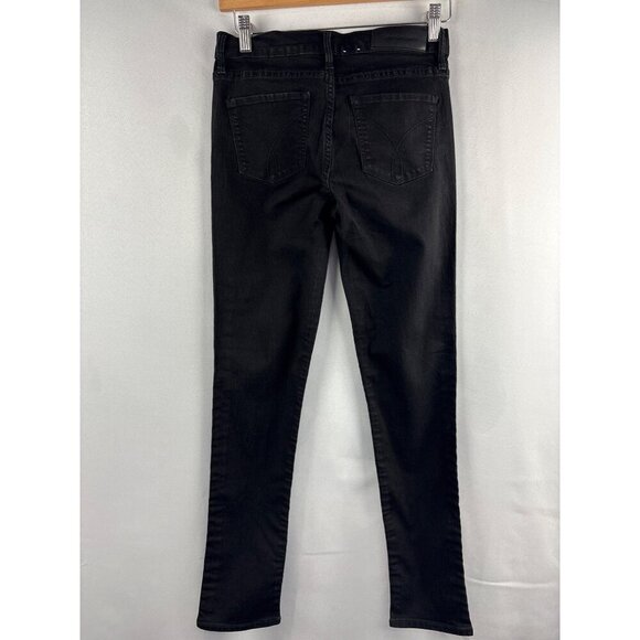 Calvin Klein Womens Black Skinny Jeans Size 4X30 Ultimate Fit Denim - Picture 6 of 7